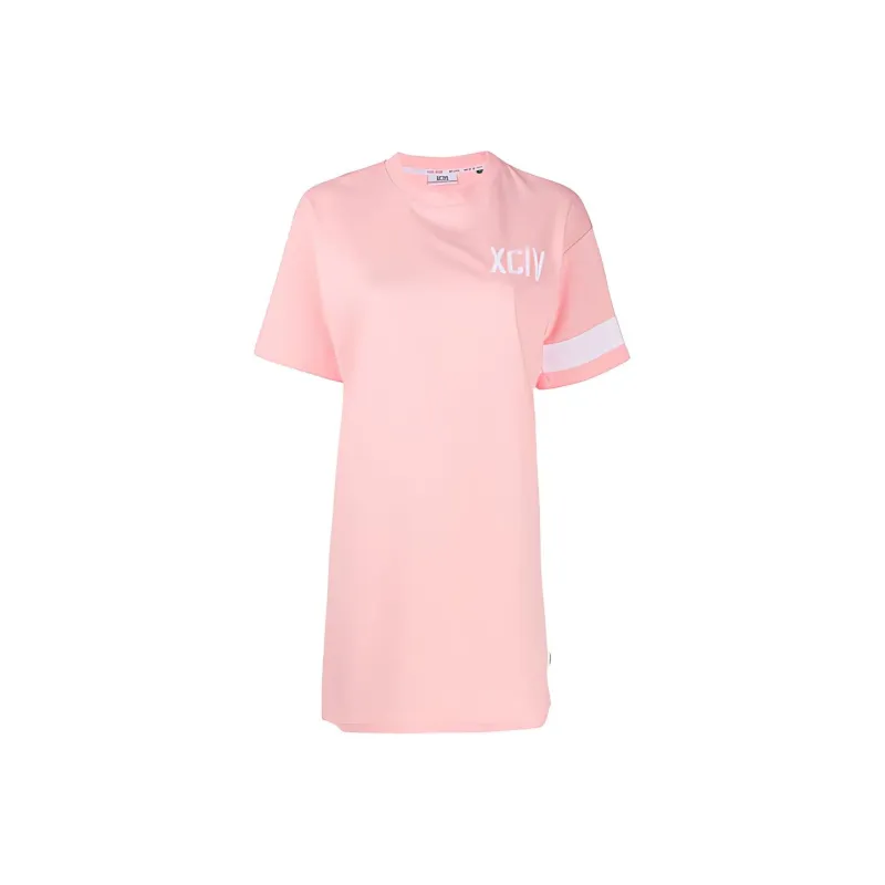GCDS Short Sleeved Dresses Women's Pink-0