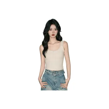 FOREVER 21 Tank Tops Women's Apricot