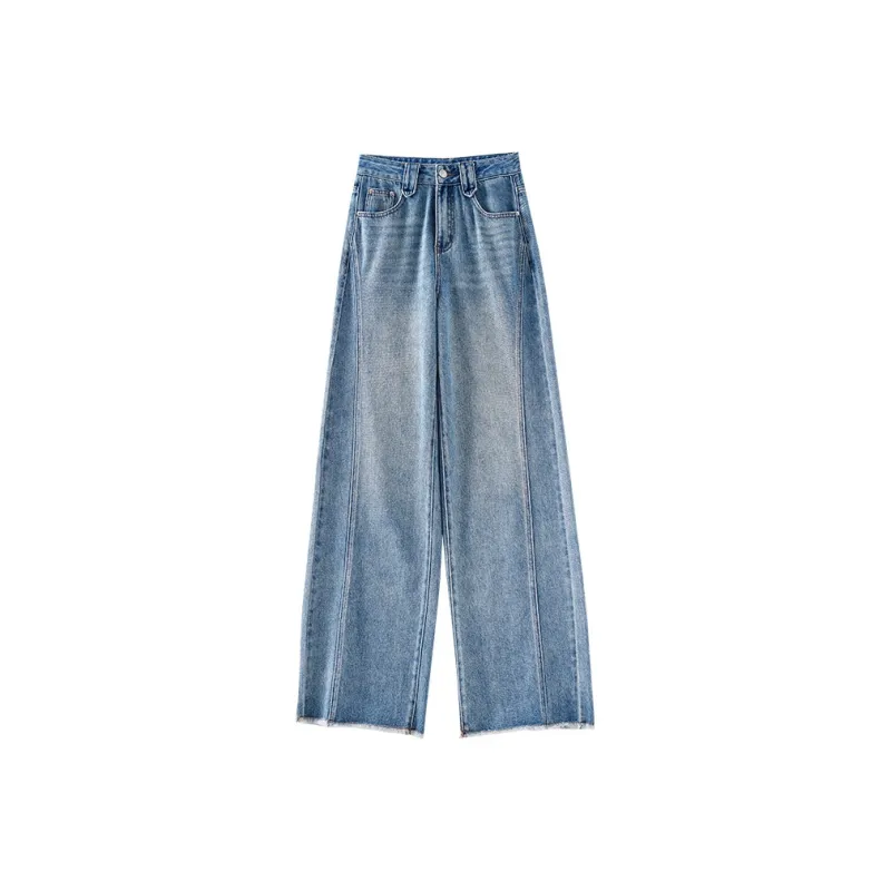 OUNIXUE Jeans Women's Blue-0