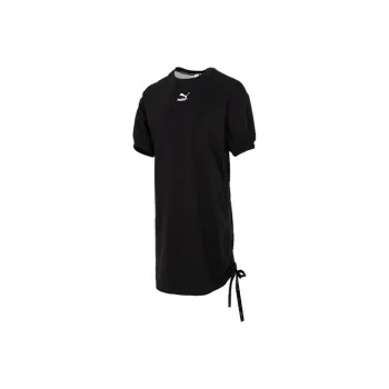 PUMA Short Sleeved Dresses Women's Black