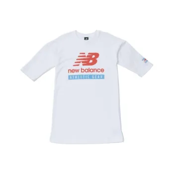 New Balance Short Sleeved Dress Women's White