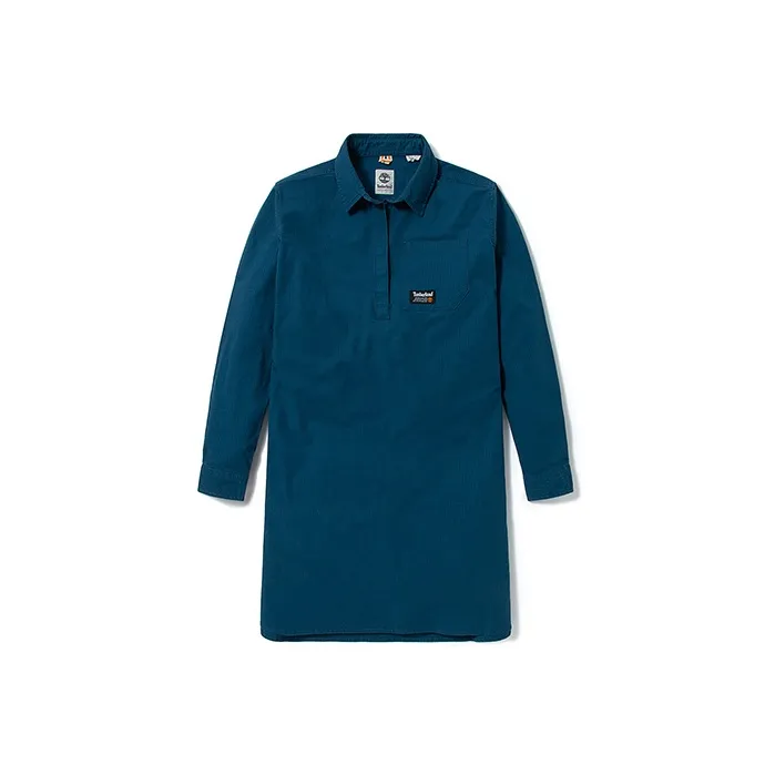 Timberland Long Sleeved Dresses Women's Blue-0