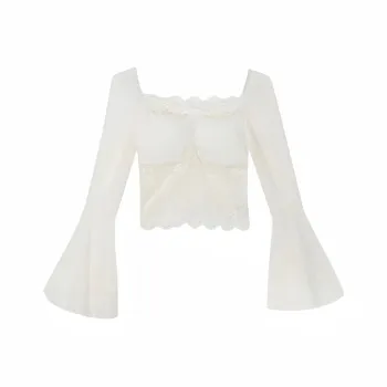 YGPRW Flared Sleeve T Shirt Women's