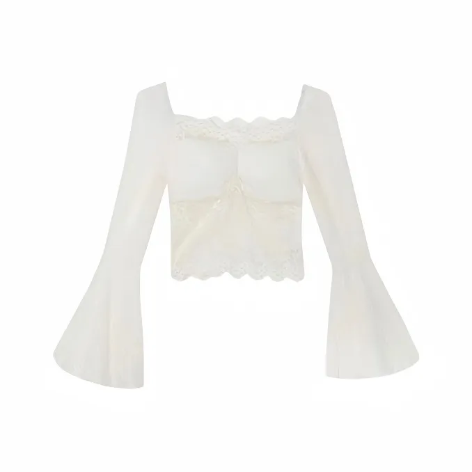 YGPRW Flared Sleeve T Shirt Women's-0