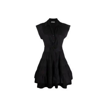Sandro Sleeveless Dresses Women's Black