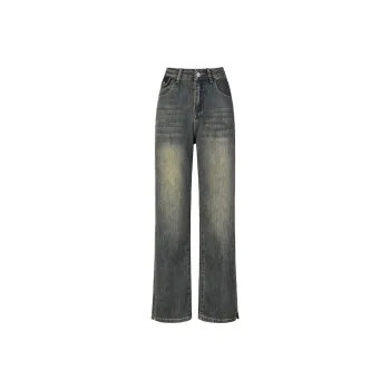 Wen Shan Jeans Women's Concrete Gray