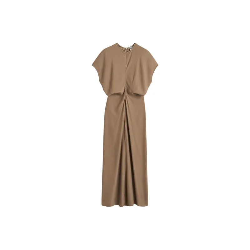 TOTEME Cap sleeve Maxi Dress-0