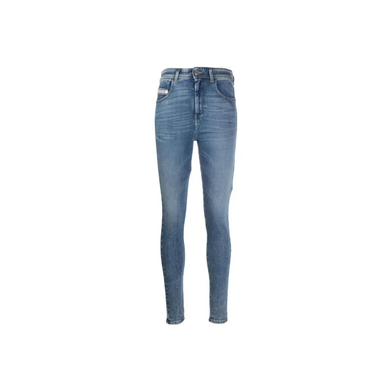 DIESEL 1984 Slandy High-waisted Skinny Jeans-0
