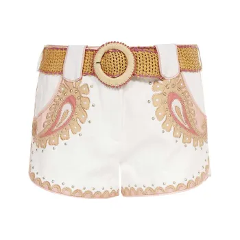 Zimmermann Casual Shorts Women's White