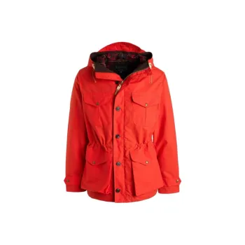 MANIFATTURA CECCARELLI SS25 Rain Weekender Coat Jackets & Coats Men's Orange
