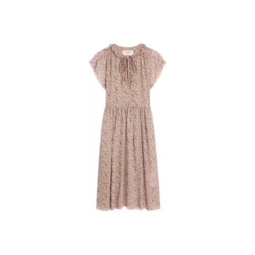 CELINE Midi Dress In Silk Georgette
