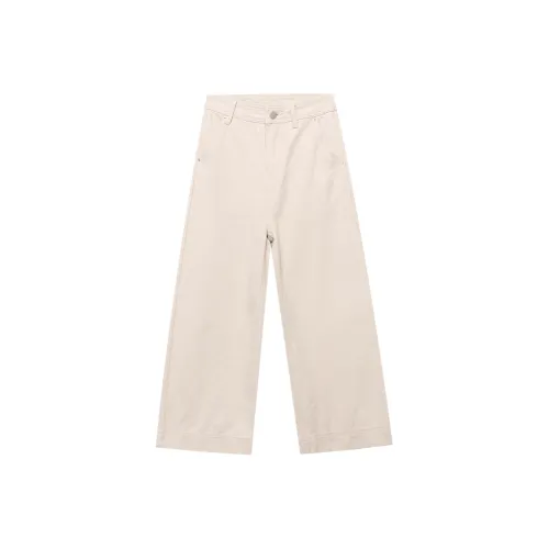 CHARM PICK Jeans Women's Beige Yellow