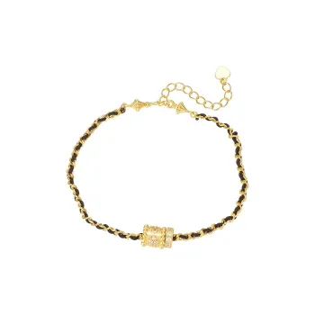 Heart Grass S925 Silver Bracelets Women's