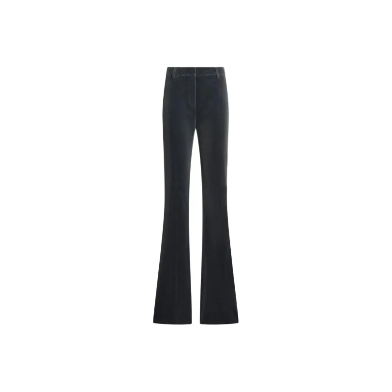 ETRO Flared Velvet Trousers-0