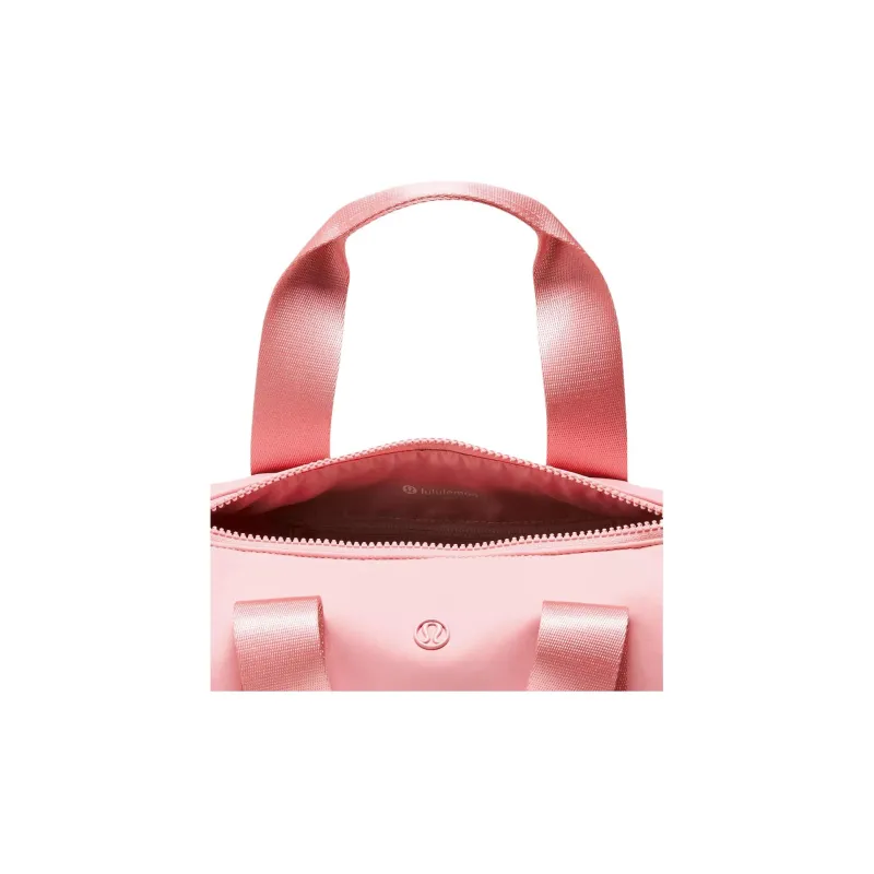 Lululemon Nylon Shoulder Bag, Crossbody Bag, Handbag Mini Women's Pink-2