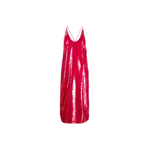 Slip dress Elasticized dress Elasticized In Black Polyamide Polyester