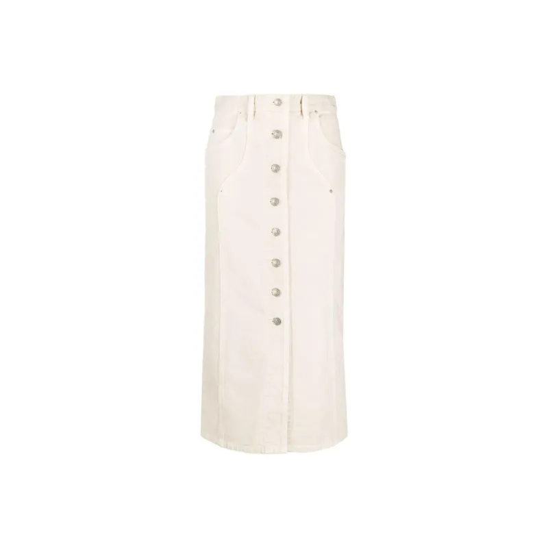 ISABEL MARANT ETOILE Buttoned Midi Skirt-0