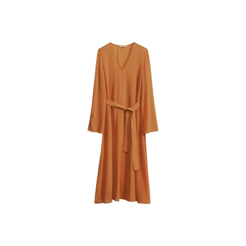 AMII Long Sleeved Dresses Women's Watermelon Red-2