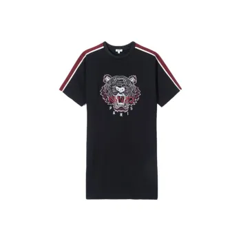 KENZO Short Sleeved Dresses Women's Black