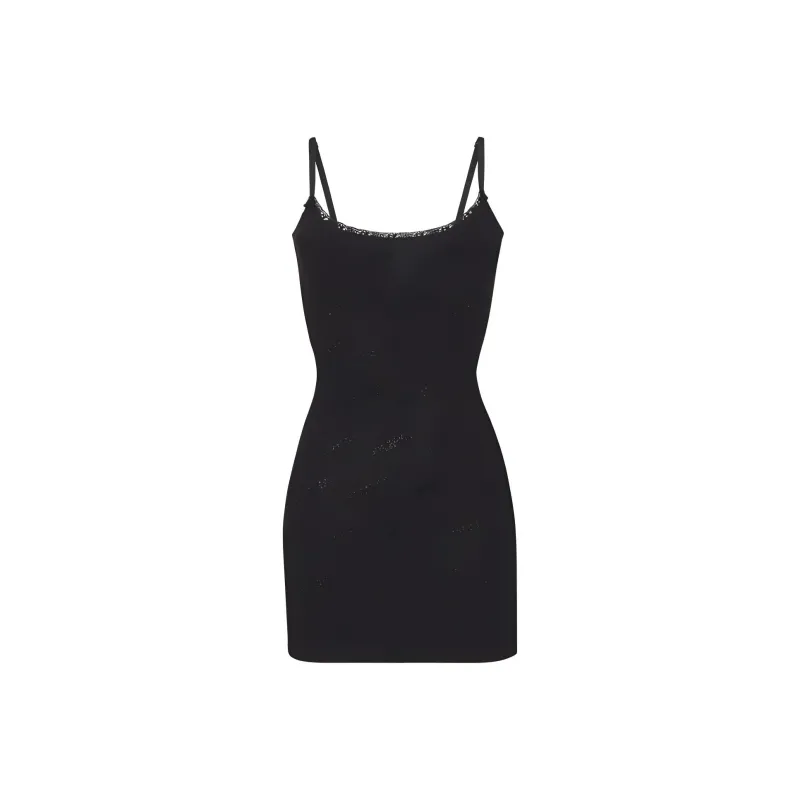Skims Slip Dresses Women's Black-0