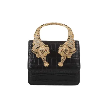 Roberto Cavalli Roar Embellished Small Shoulder Bag