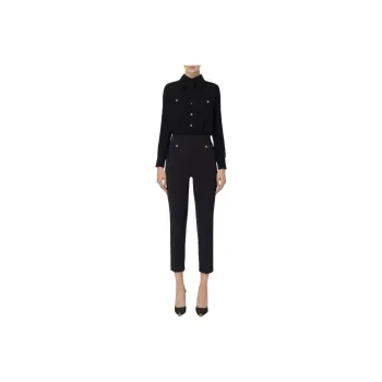 Elisabetta Franchi Scarf detail Crepe Jumpsuit