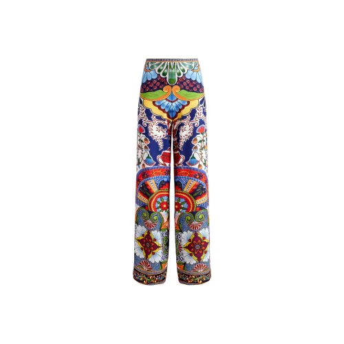 ALICE+OLIVIA Athena Pants In Multicolor Polyester