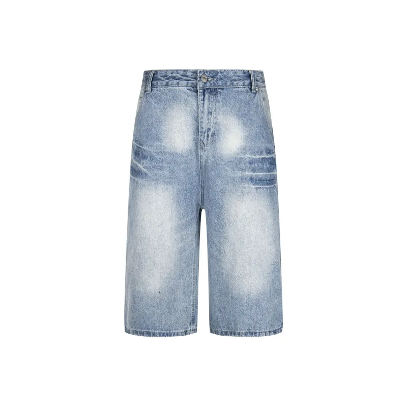 Xmithie Denim Shorts Unisex Blue-0