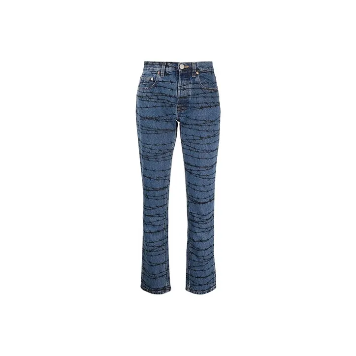 Vetements Jeans Women's Blue-0