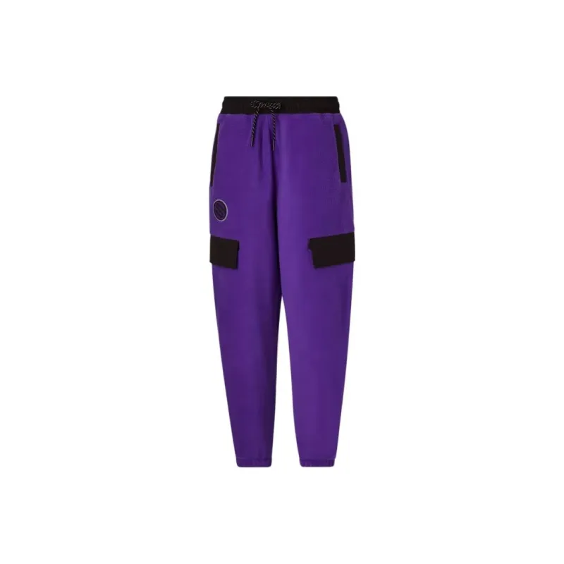 PUMA Ferrari Knitted Sweatpants Women's Blue-0