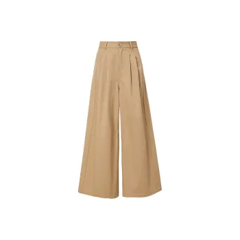 Hopeshow Casual Pants Women's Khaki