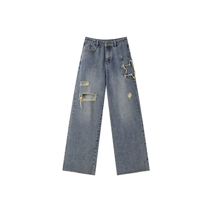 LEDIN Jeans Women's Denim Blue-0