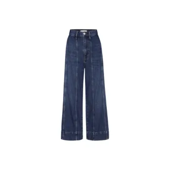 FRAME Seamed High rise Wide leg Jeans