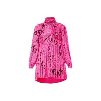 Balenciaga Long-Sleeved Dresses Women's Pink
