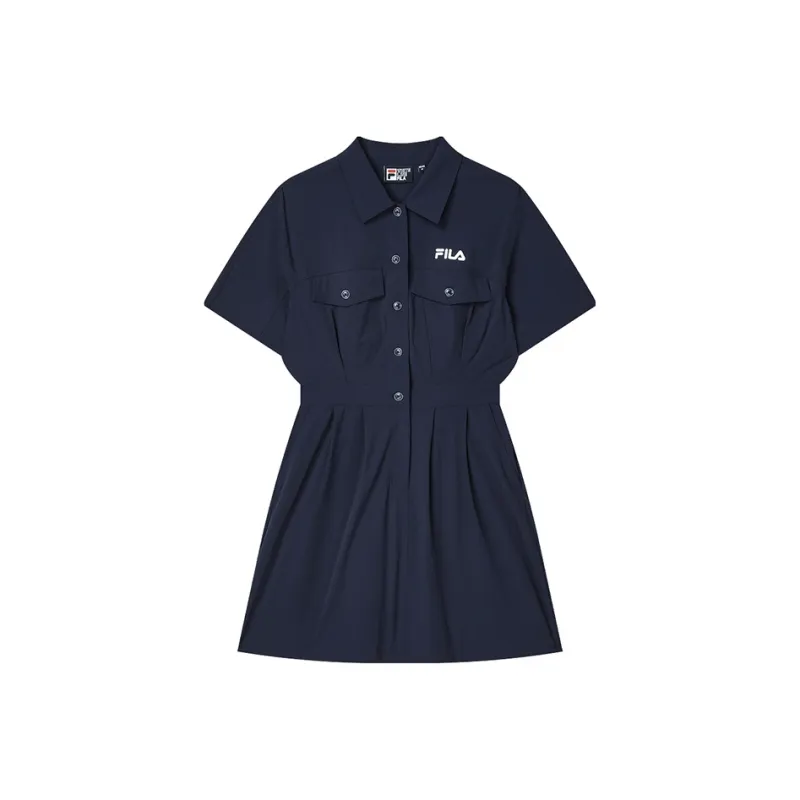 FILA Short-Sleeved Dresses Women's-0