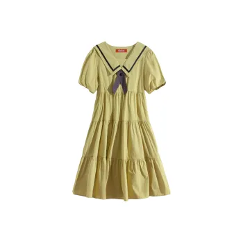 RTNH Short-Sleeved Dresses Women's Fruit Green
