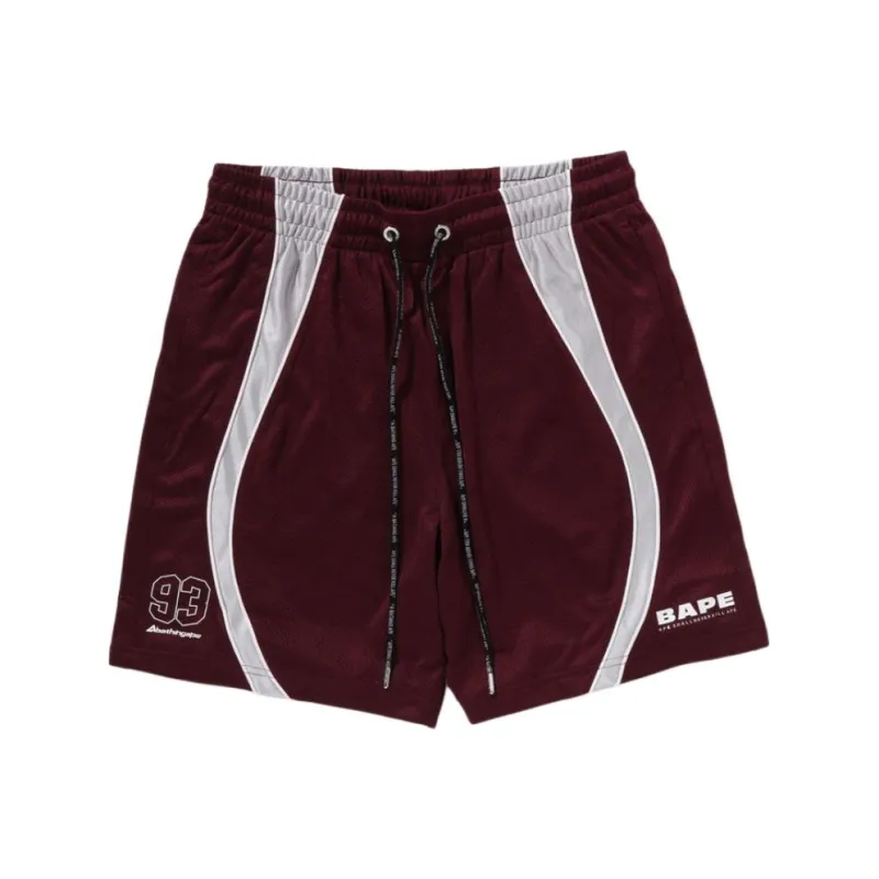 Bape Solid Camo Jacquard Multilogo Relaxed Fit Sweatshorts-0