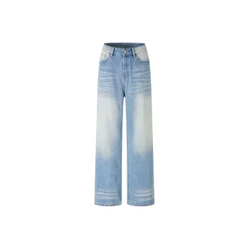HEYABC Jeans Women's Washed Blue
