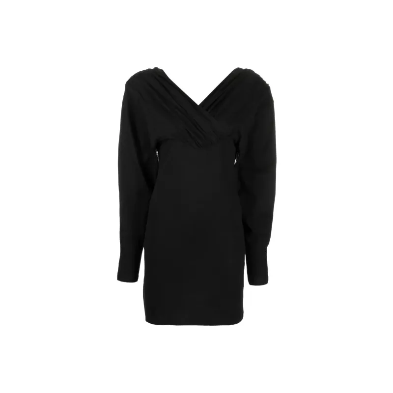IRO NIGHT Long-Sleeved Dresses Women's Black-0