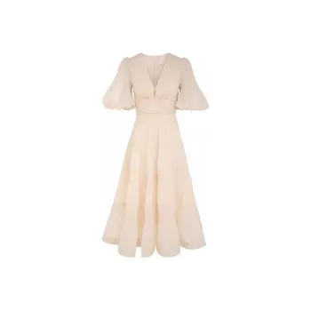 Zimmermann Pleated Midi Dress