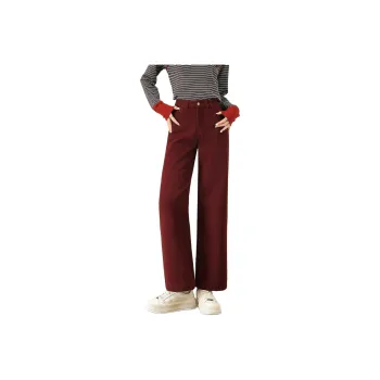 TERRE BLEUE Jeans Women's Red