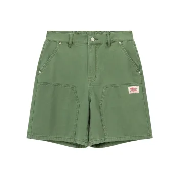 NO ONE ELSE Casual Shorts Women's Army Green
