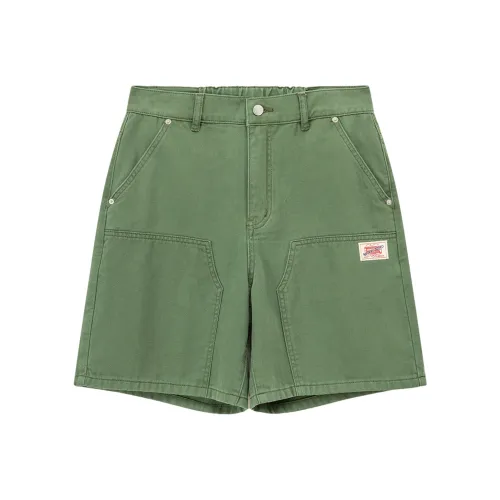 NO ONE ELSE Casual Shorts Women's Army Green