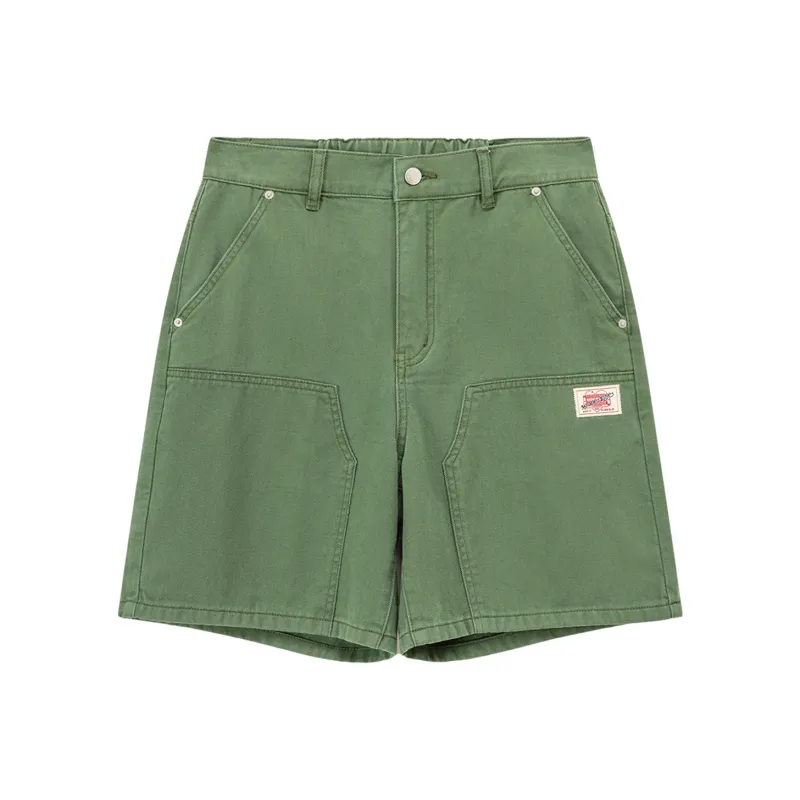 NO ONE ELSE Casual Shorts Women's Army Green-0