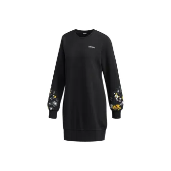 Adidas Neo Long Sleeved Dresses Women's Black