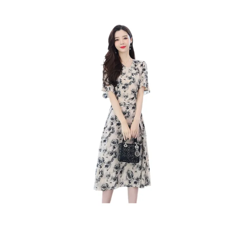 Pa33word Short Sleeved Dress Women's-0
