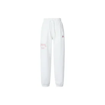 Jordan Brooklyn Knitted Sports Pants Women's White