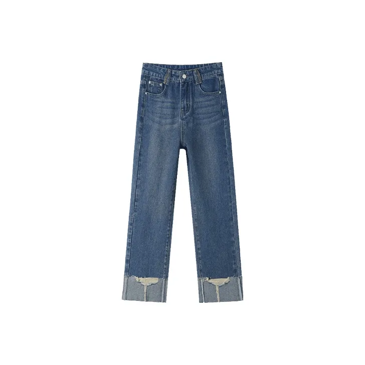 MITUAN Jeans Women's Vintage Blue-0