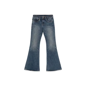 R13 Overflow Boy Flared Jeans