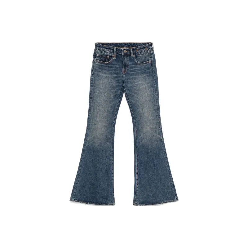 R13 Overflow Boy Flared Jeans-0